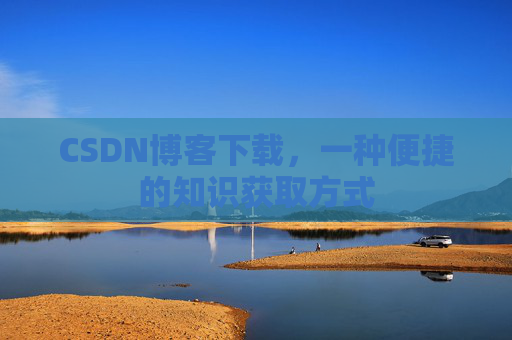 CSDN博客下载，一种便捷的知识获取方式